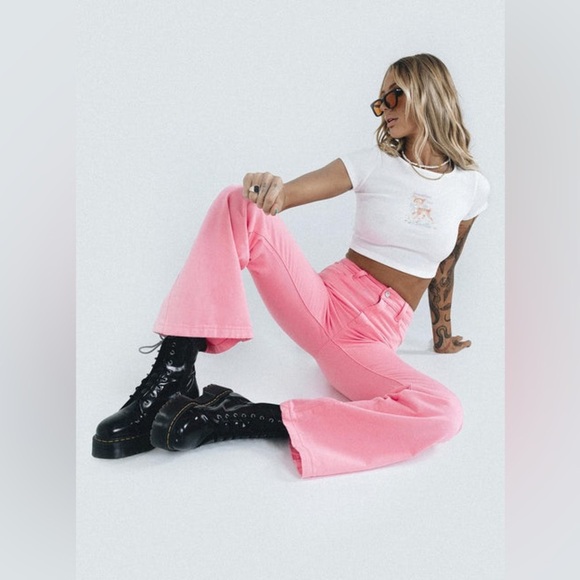 Princess Polly Cabarita Lounge Denim Jeans - Picture 2 of 6